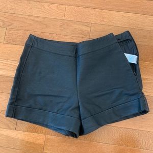 French Connection faux leather shorts